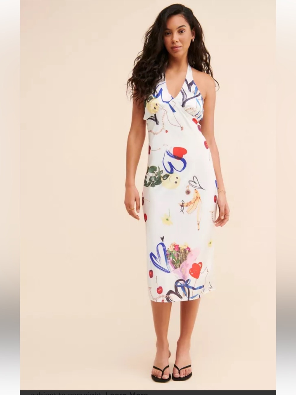 NWT retail $130 size XS #UrbanOutfitters,#Reclectic Everleigh Halter Midi Dress